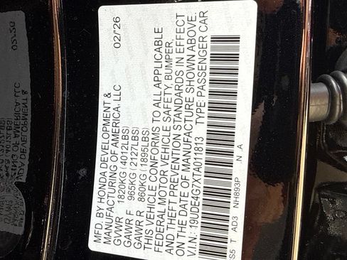 Certified 2026 Acura Integra A-Spec FWD image 29