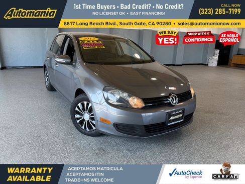 Used 2012 Volkswagen Golf 4-Door FWD image 1
