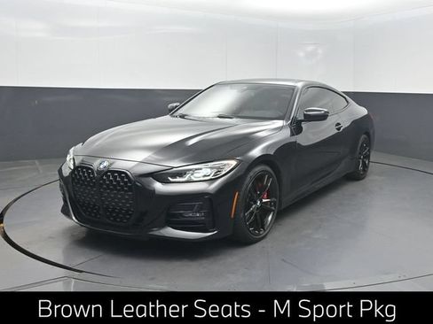 Used 2021 BMW 430i Coupe w/ M Sport Package RWD image 1