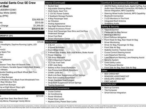 Used 2024 Hyundai Santa Cruz SE FWD image 8