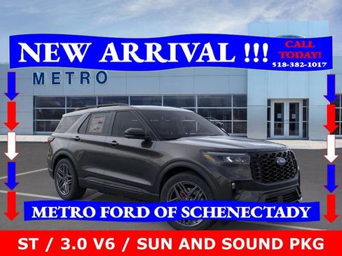 New 2026 Ford Explorer ST w/ Sun And Sound Package image 1