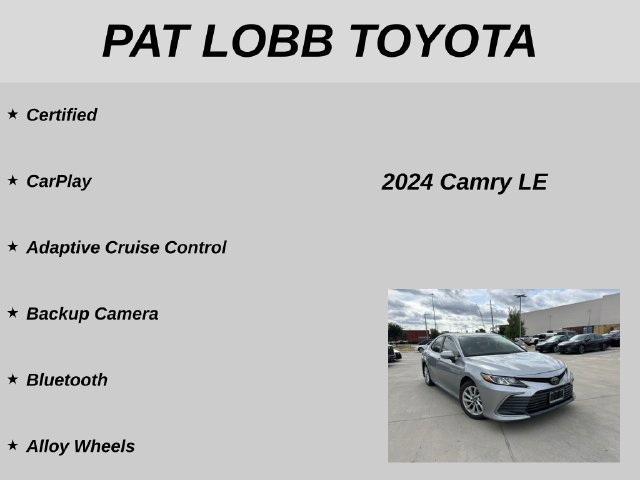 Used 2024 Toyota Camry LE FWD image 20