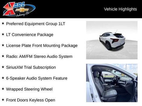 Certified 2026 Chevrolet Trax LT w/ LT Convenience Package FWD image 2