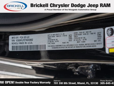 New 2026 RAM 1500 Rebel w/ Bed Utility Group AWD/4WD image 32