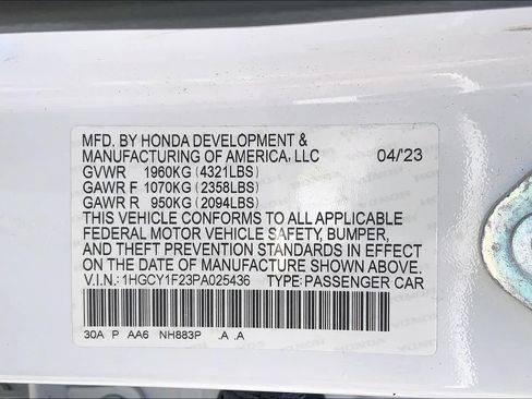 Used 2023 Honda Accord LX image 37