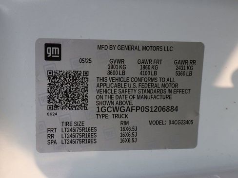 New 2025 Chevrolet Express 2500 w/ Driver Convenience Package RWD image 33