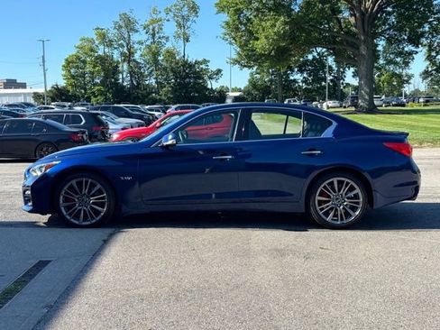 Used 2017 INFINITI Q50 Red Sport 400 AWD/4WD image 7