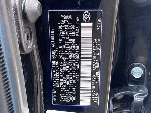 Used 2022 Toyota Camry SE w/ Carpet Mat Package (TMS) image 32