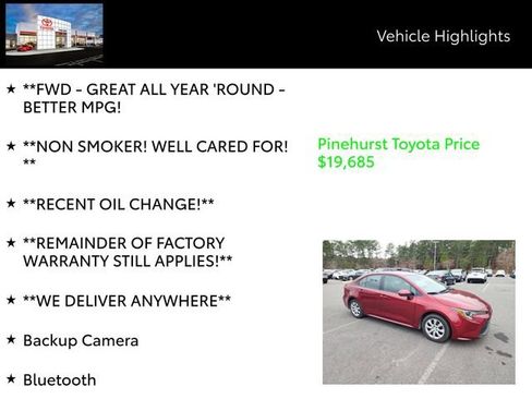 Used 2024 Toyota Corolla LE image 13