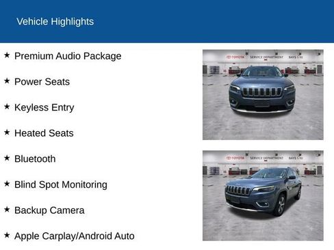 Used 2019 Jeep Cherokee Limited AWD/4WD image 2