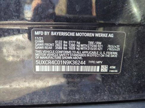 Used 2022 BMW X5 sDrive40i w/ Luxury Seating Package image 24