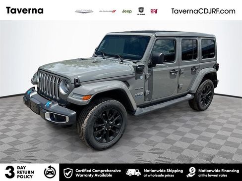 Used 2022 Jeep Wrangler Unlimited Sahara w/ Cold Weather Group AWD/4WD image 1