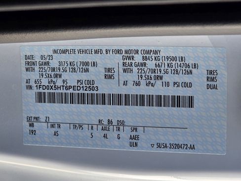 New 2023 Ford F550 4x4 SuperCab Super Duty image 20