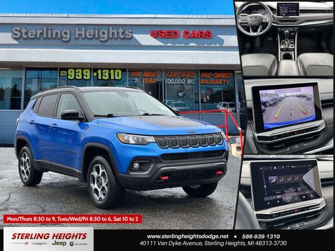 Used 2022 Jeep Compass Trailhawk image 1