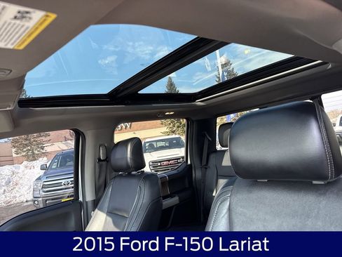 Used 2015 Ford F150 Lariat w/ Equipment Group 502A Luxury image 16