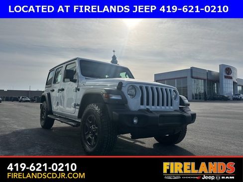 Used 2022 Jeep Wrangler Unlimited Sport image 1