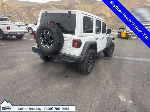 Used 2023 Jeep Wrangler Unlimited Rubicon 4xe w/ Safety Group image 8