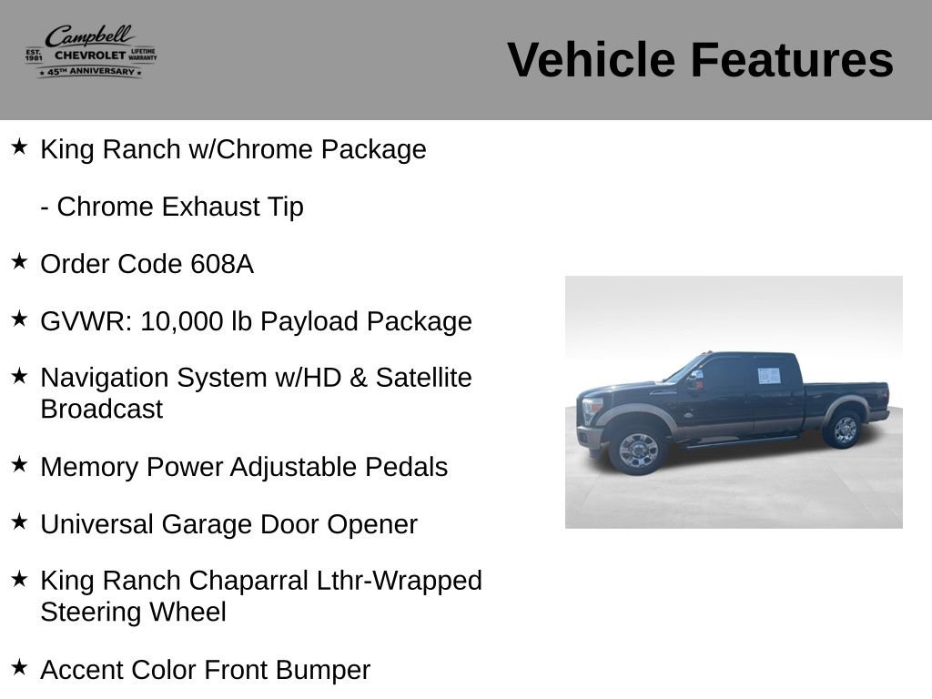 Used 2014 Ford F250 King Ranch AWD/4WD image 16