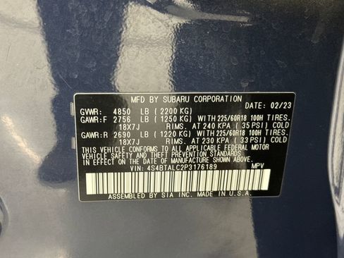 Used 2023 Subaru Outback Onyx Edition image 29