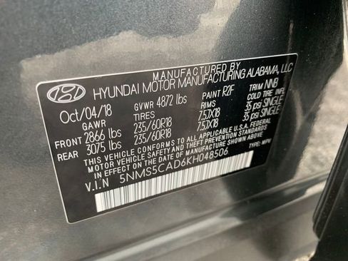 Used 2019 Hyundai Santa Fe Limited AWD/4WD image 28