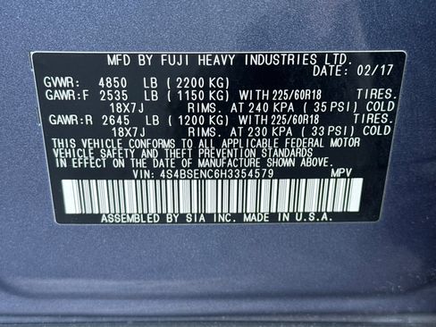 Used 2017 Subaru Outback 3.6R Limited AWD/4WD image 30