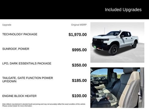 Used 2023 Chevrolet Silverado 1500 ZR2 w/ Technology Package AWD/4WD image 5