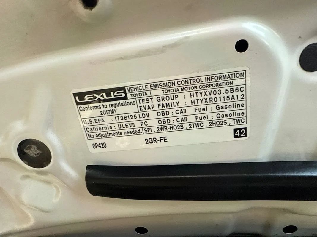 Used 2017 Lexus ES 350 w/ Navigation System Package FWD image 79