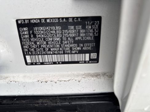 Used 2024 Honda HR-V EX-L image 25