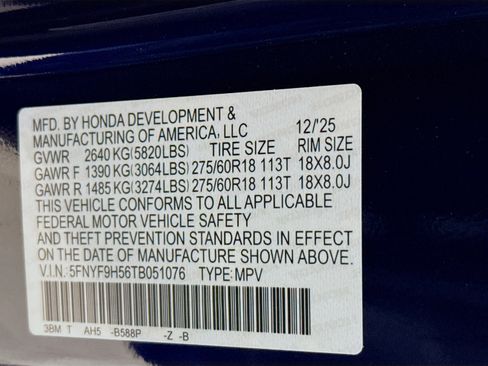 New 2026 Honda Passport TrailSport image 39