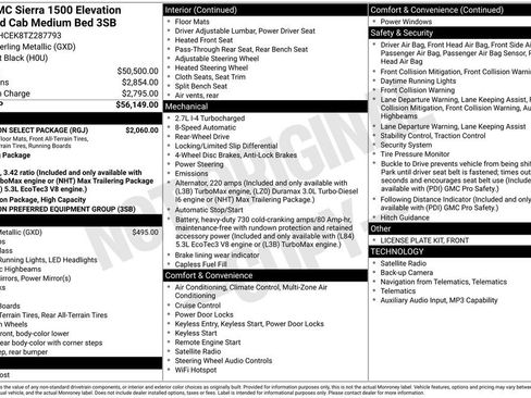 New 2026 GMC Sierra 1500 Elevation w/ Elevation Select Package image 49