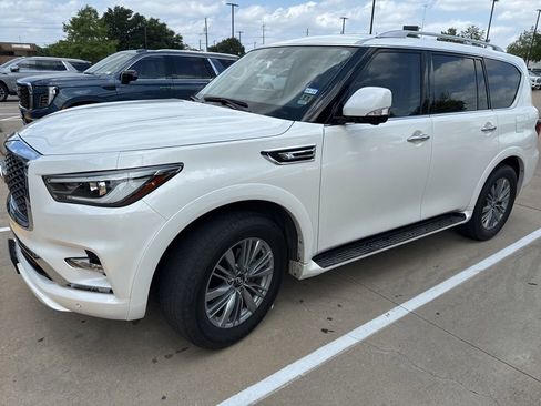 Used 2023 INFINITI QX80 Luxe w/ Cargo Package RWD image 1