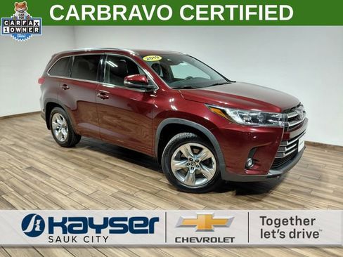 Used 2019 Toyota Highlander Limited AWD/4WD image 1