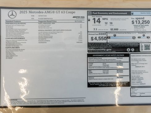 Used 2025 Mercedes-Benz AMG GT 63 image 32