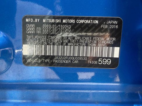 Used 2016 Mitsubishi Lancer ES FWD image 33
