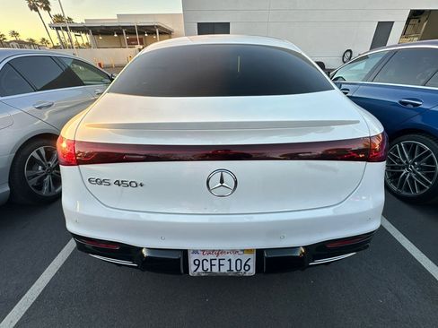 Certified 2022 Mercedes-Benz EQS 450+ Sedan w/ AMG Line Exterior image 7