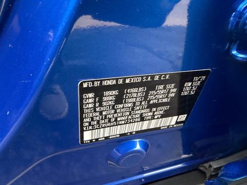 Used 2022 Honda HR-V EX image 23