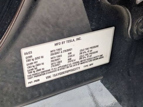 Used 2023 Tesla Model Y Performance AWD/4WD image 30