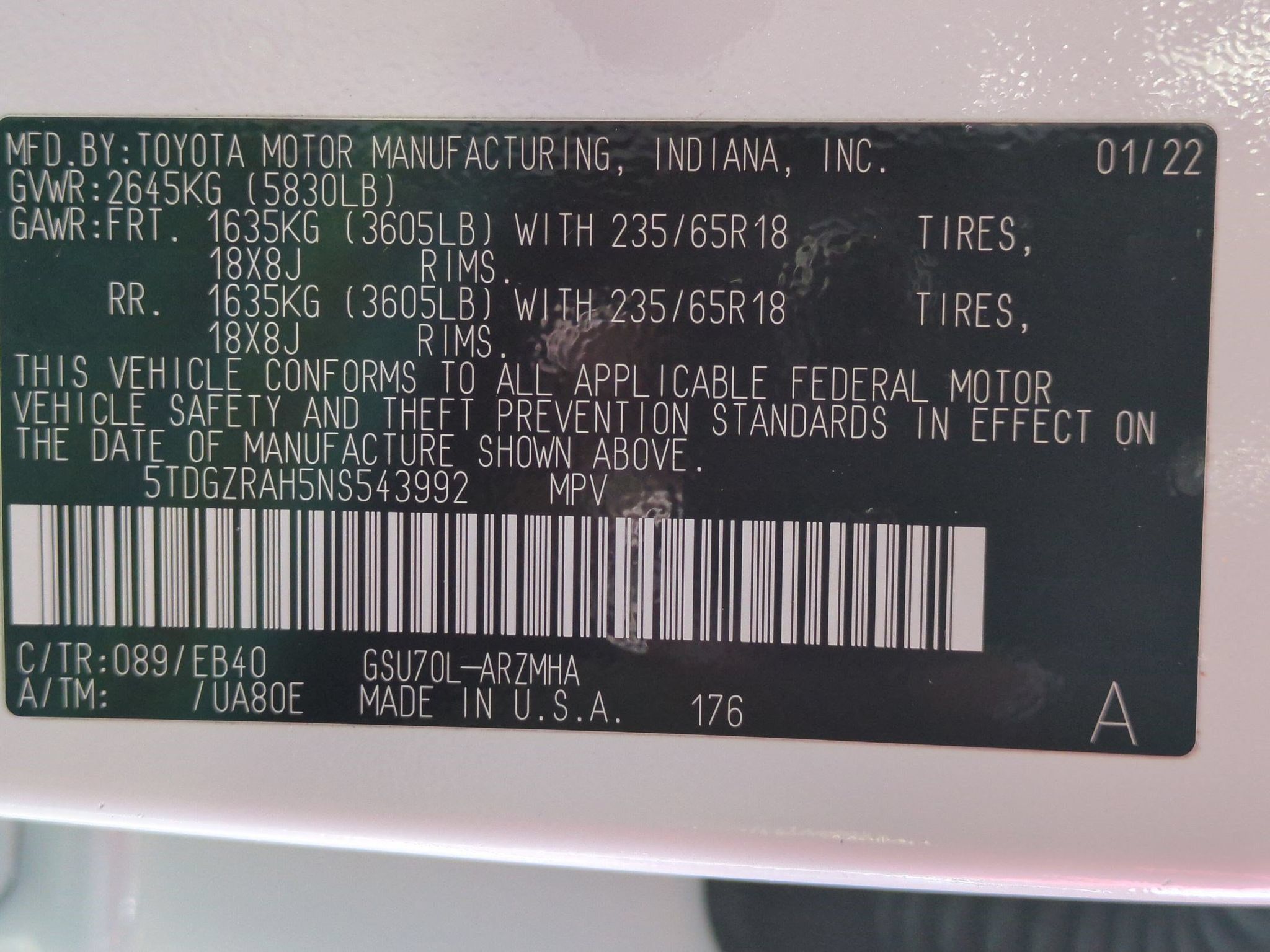 Used 2022 Toyota Highlander XLE FWD image 29