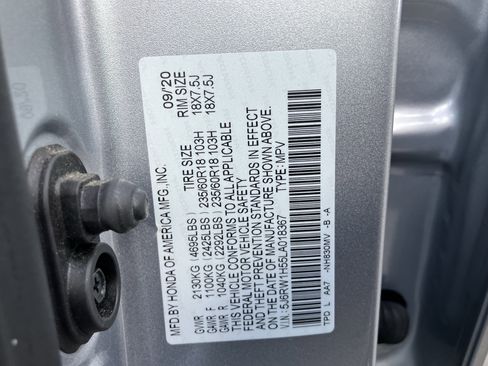 Used 2020 Honda CR-V EX image 37