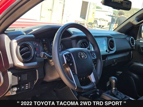 Used 2022 Toyota Tacoma TRD Sport w/ Technology Package RWD image 13