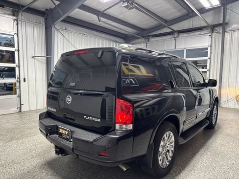 Used 2015 Nissan Armada Platinum w/ 2nd Row Captain Seat Package AWD/4WD image 17