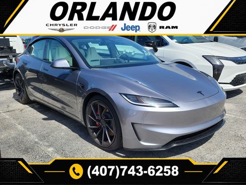 Used 2025 Tesla Model 3 Performance AWD/4WD image 1