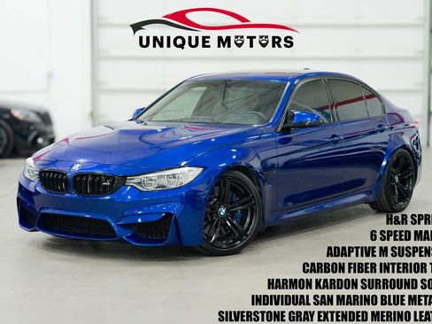 Used 2016 BMW M3 Individual w/ Lighting Package image 1