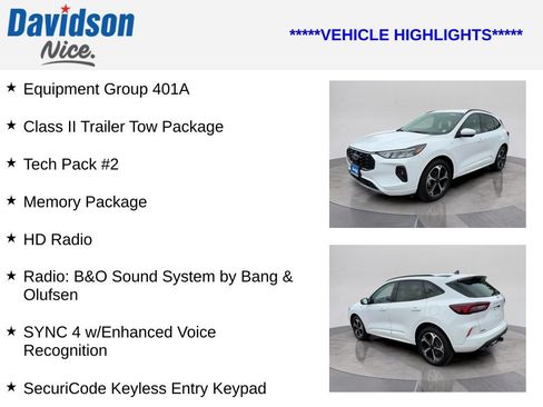 Used 2023 Ford Escape ST-Line Select w/ Tech Pack #2 AWD/4WD image 4