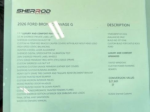 New 2026 Ford Bronco Outer Banks AWD/4WD image 21