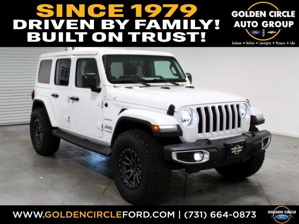 Used 2018 Jeep Wrangler Unlimited Sahara AWD/4WD image 1
