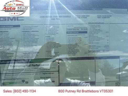 New 2026 GMC Sierra 3500 Pro w/ 1SA Pro Safety Plus Package AWD/4WD image 28