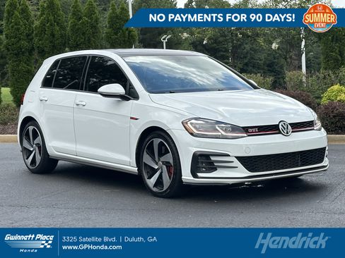 Used 2020 Volkswagen GTI SE FWD image 1