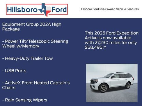 Used 2025 Ford Expedition Active AWD/4WD image 13