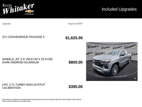 Certified 2023 Chevrolet Colorado Z71 w/ Z71 Convenience Package 2 AWD/4WD image 35